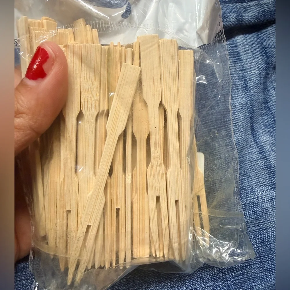 Eco-Friendly Wooden Mini Fruit‎ Picks